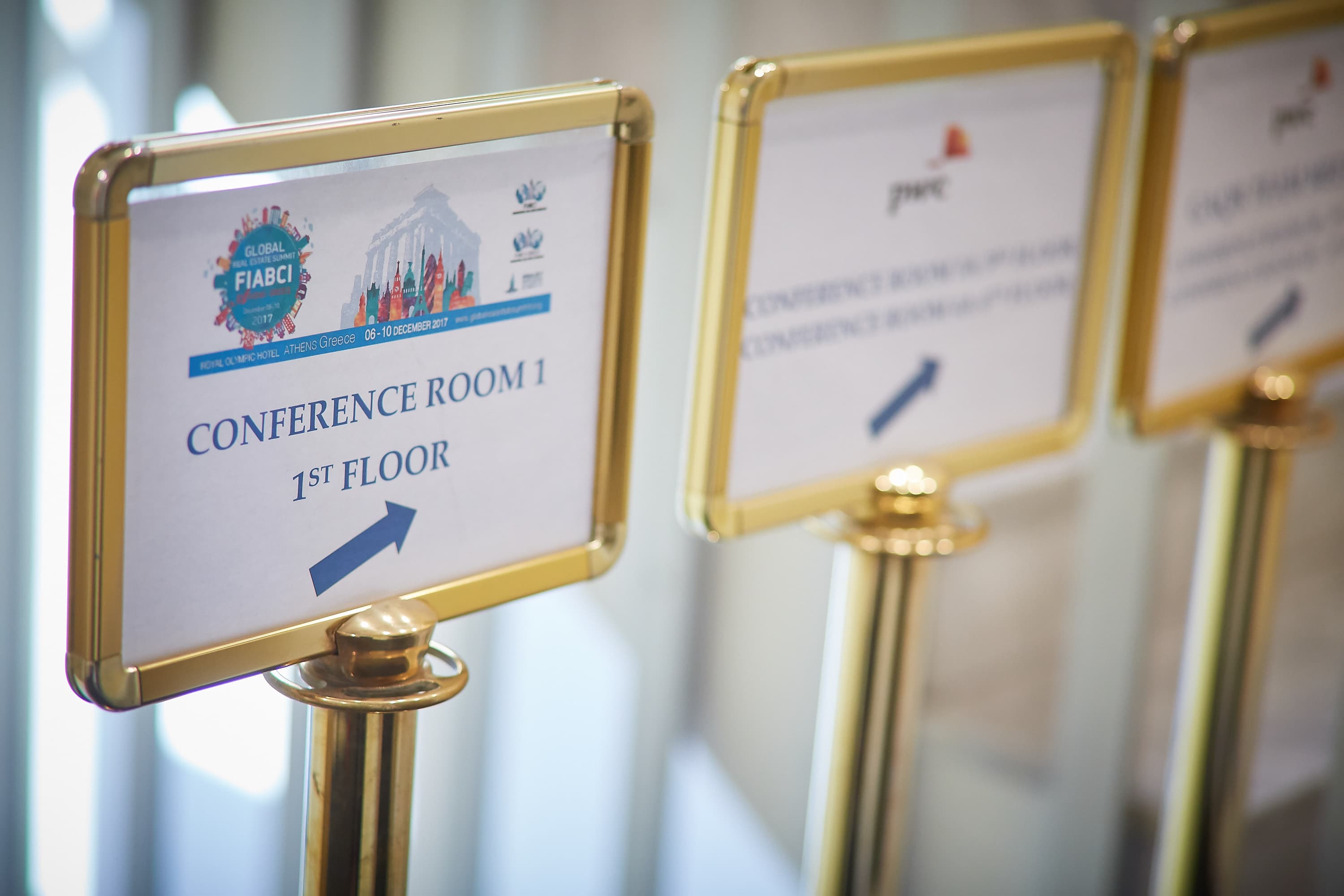 Conference attendees in auditorium